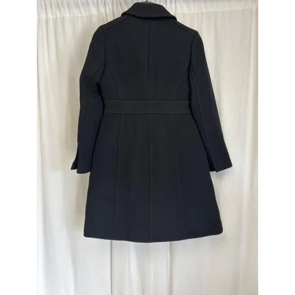 J Crew Lady day topcoat in Italian double-cloth wool blend Item BM966, Size 2P - Picture 2 of 4